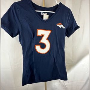 Denver Broncos - Russell Wilson - women’s short sleeve. New With Tags. Size S.